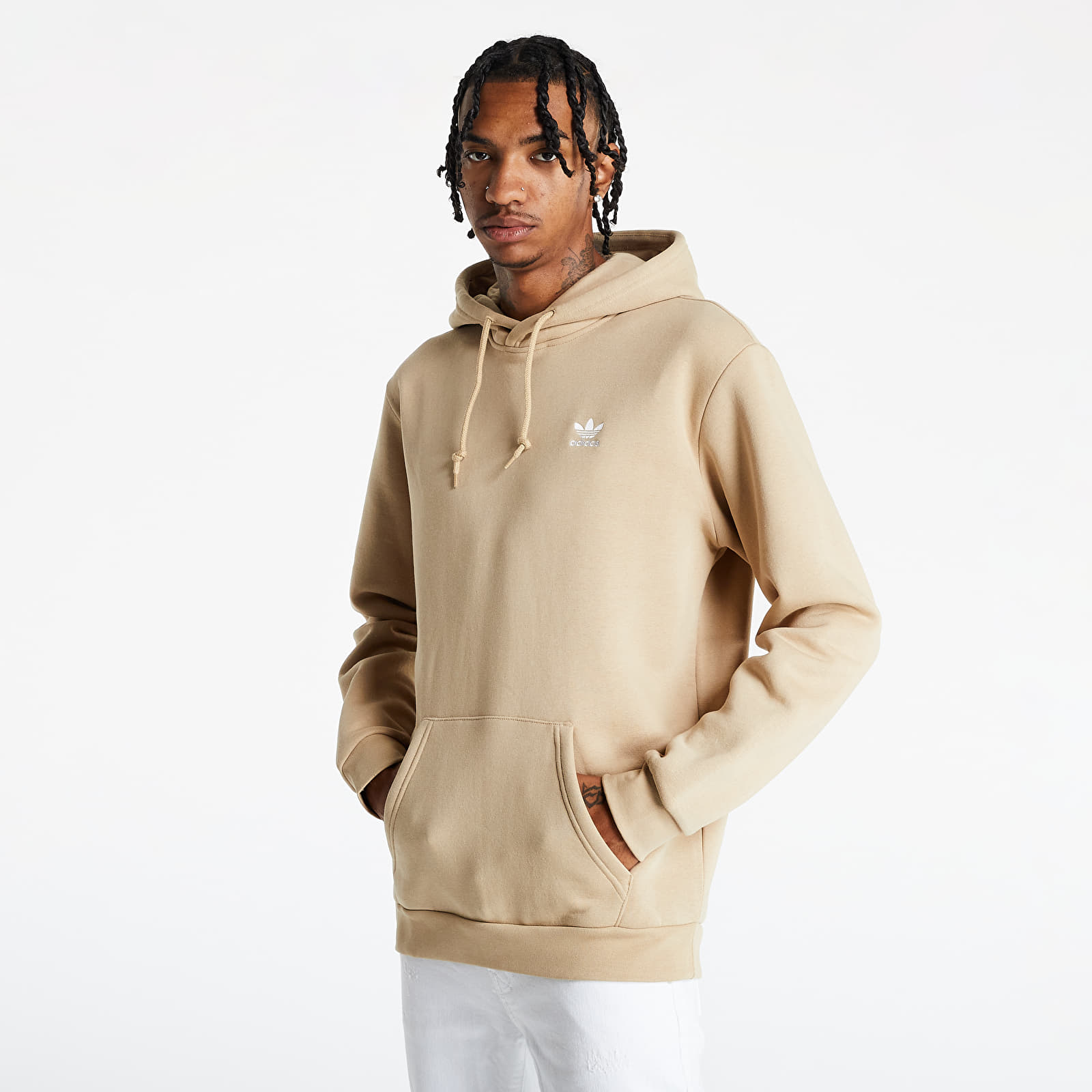 Bluzy adidas Essential Hoody Beige Tone