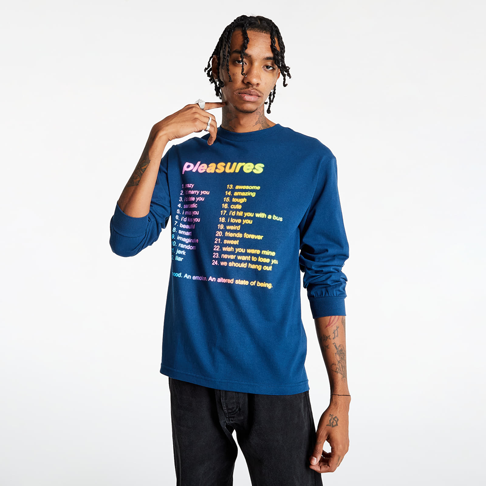T-shirts PLEASURES Mood Long Sleeve Harbl