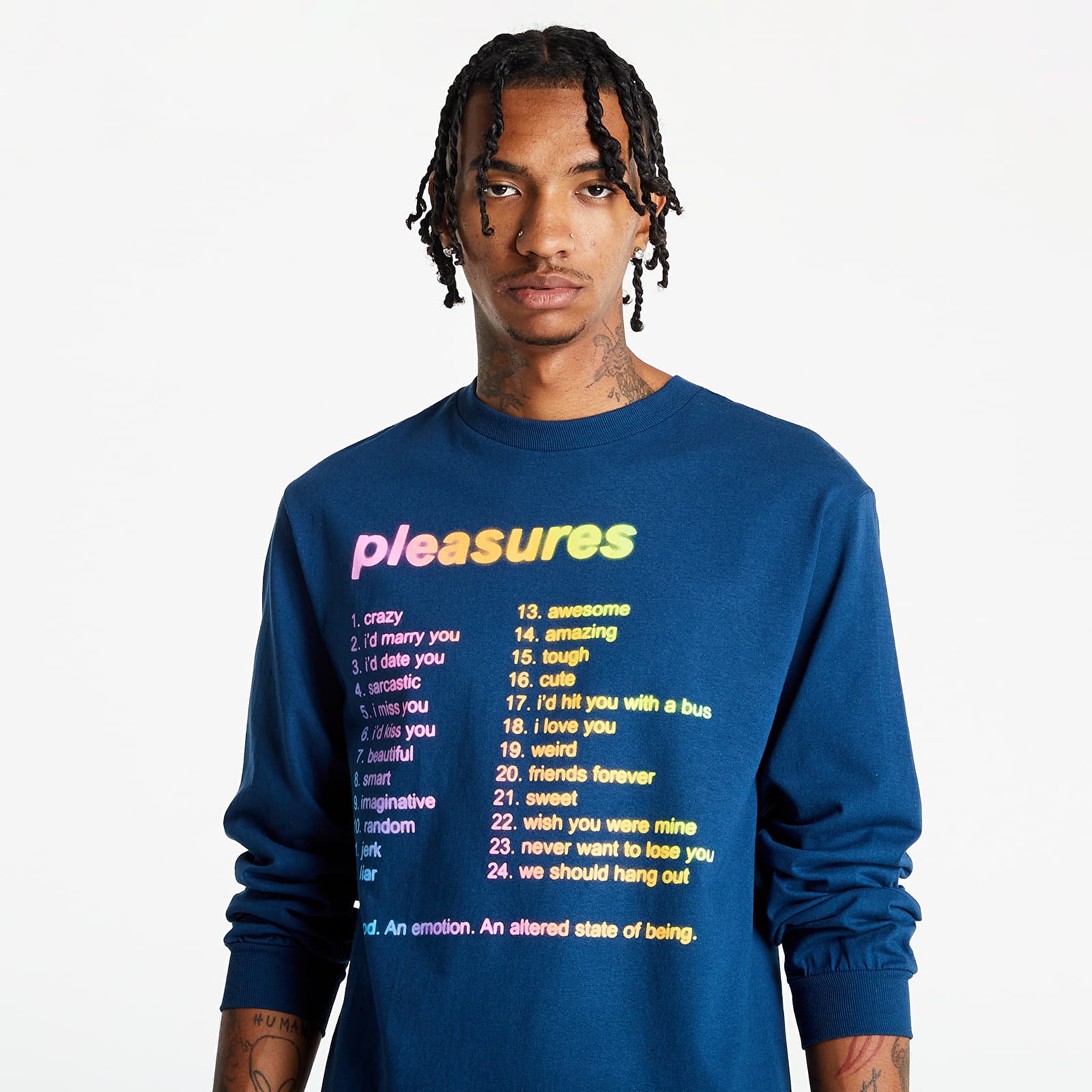 T-shirts PLEASURES Mood Long Sleeve Harbl