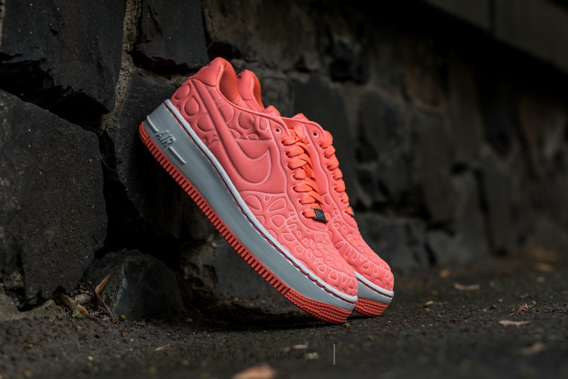 Women's shoes Nike W AF1 Upstep Se Atomic Pink/Atomic Pink-Light Iron Orange