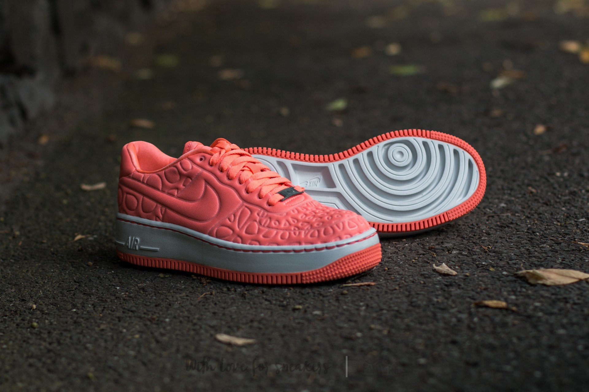 Women's shoes Nike W AF1 Upstep Se Atomic Pink/Atomic Pink-Light Iron Orange