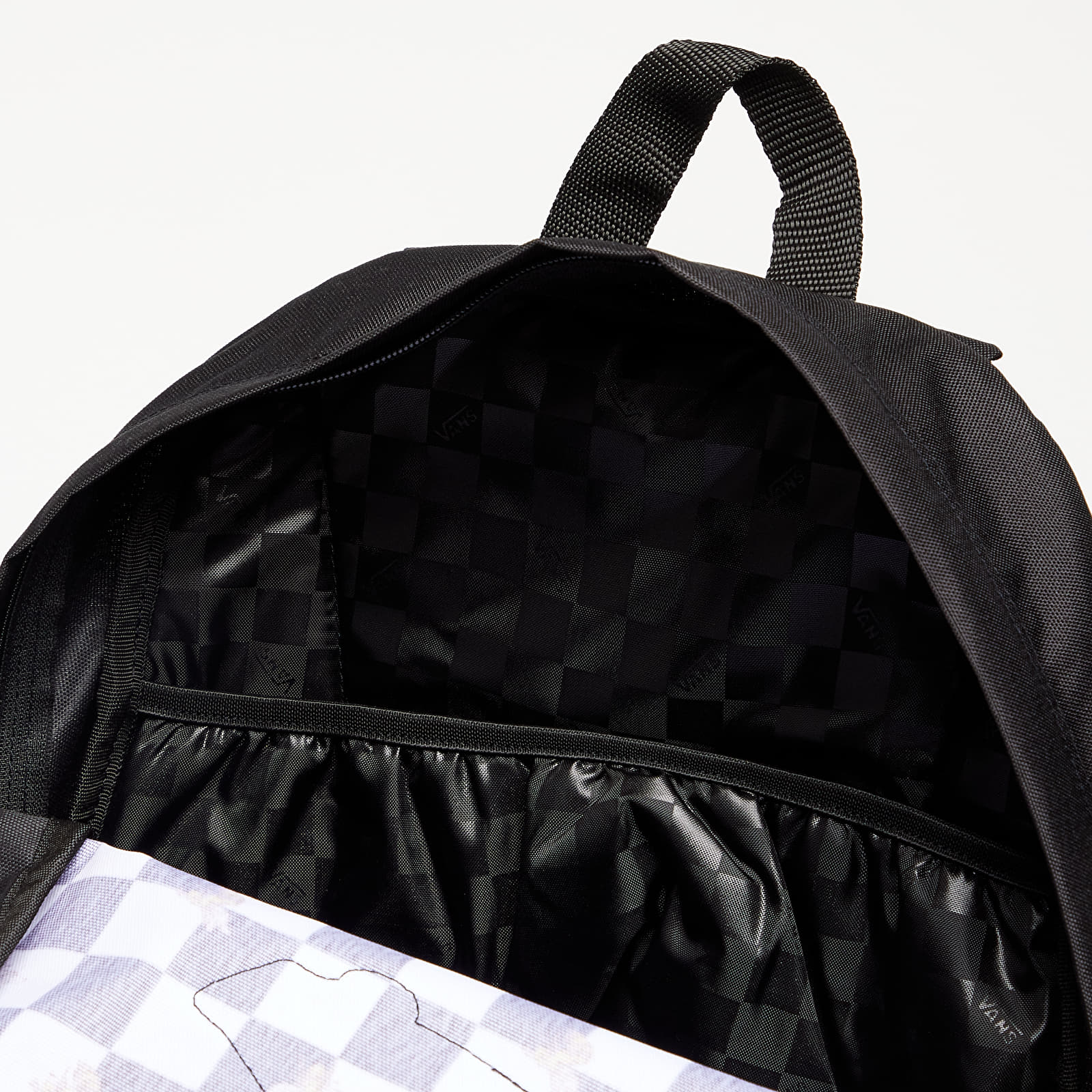 Vans realm botanical checkerboard backpack hot sale