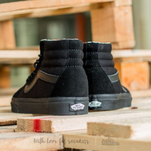 All black sales van high tops