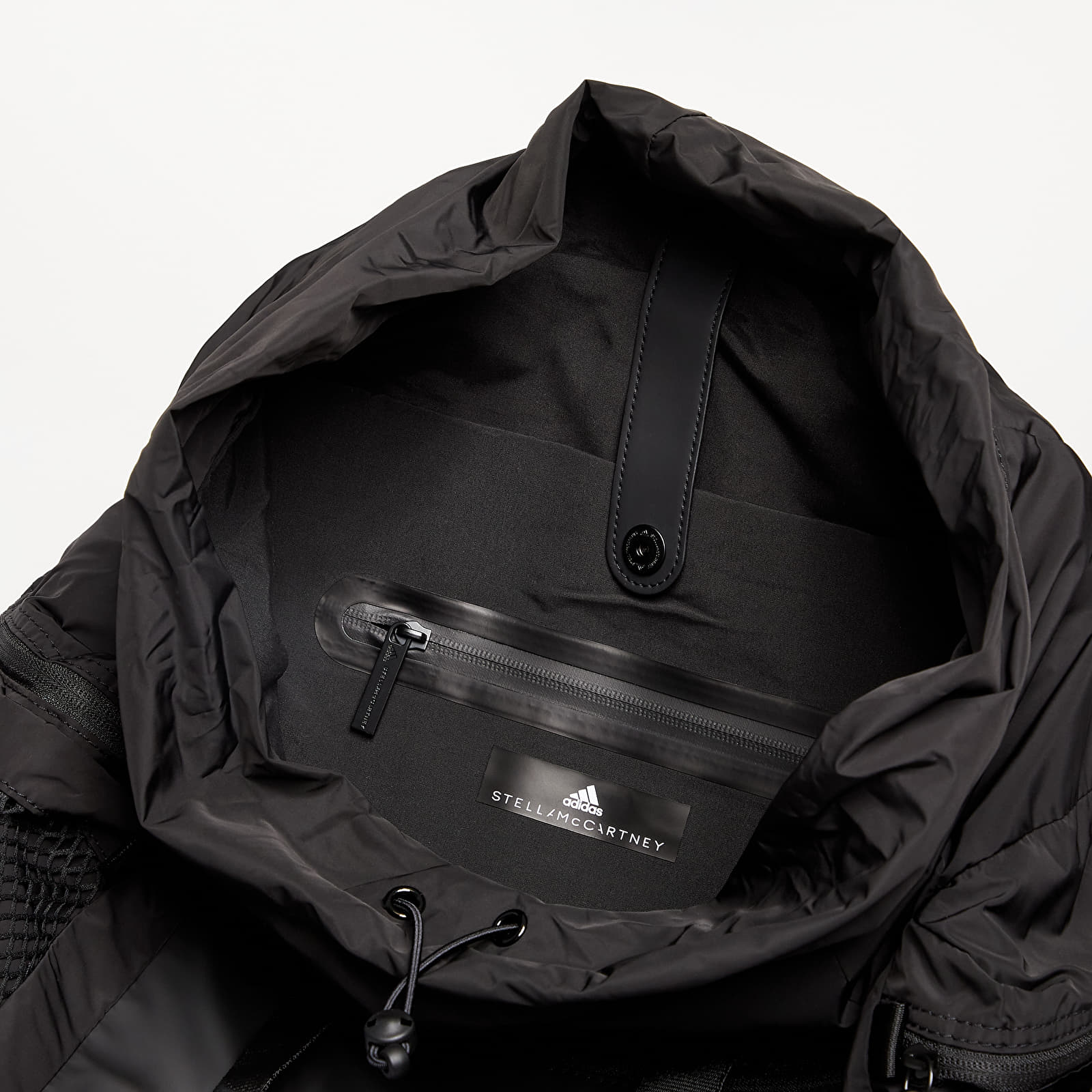 Mugursomas adidas x Stella McCartney Backpack Black/ Black/ White