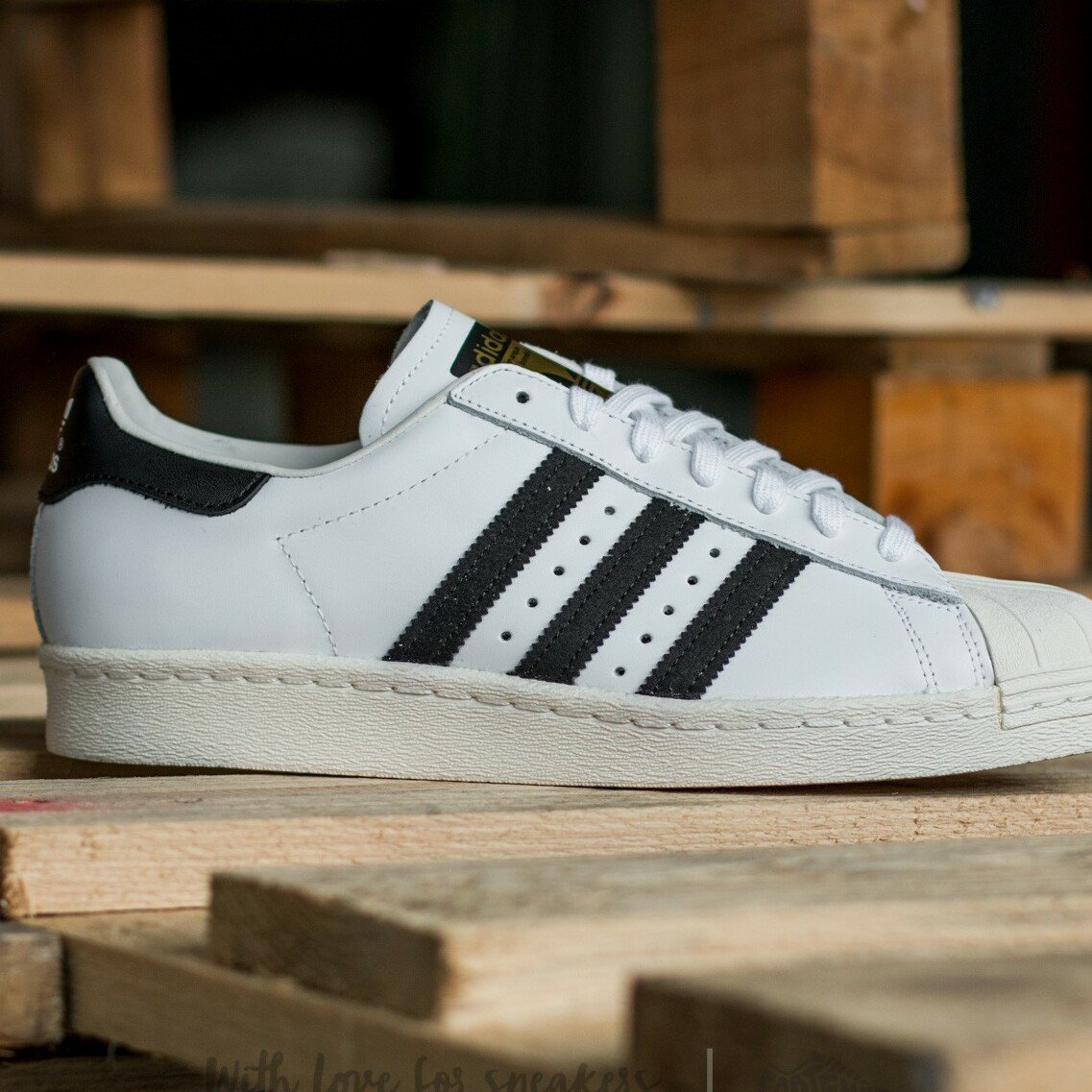 Sneakers adidas Superstar 80s White/Black1/Chalk2 - 1 | YEO