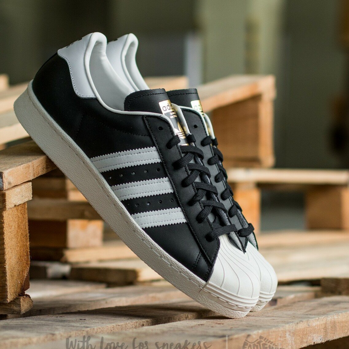 Sneakers adidas Superstar 80s Black1/Wht/Chalk2