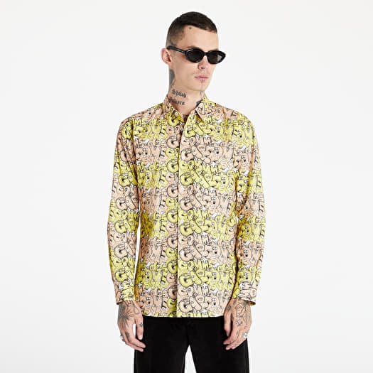 Shirts Comme des Garçons SHIRT x KAWS Mens Shirt Woven Multi