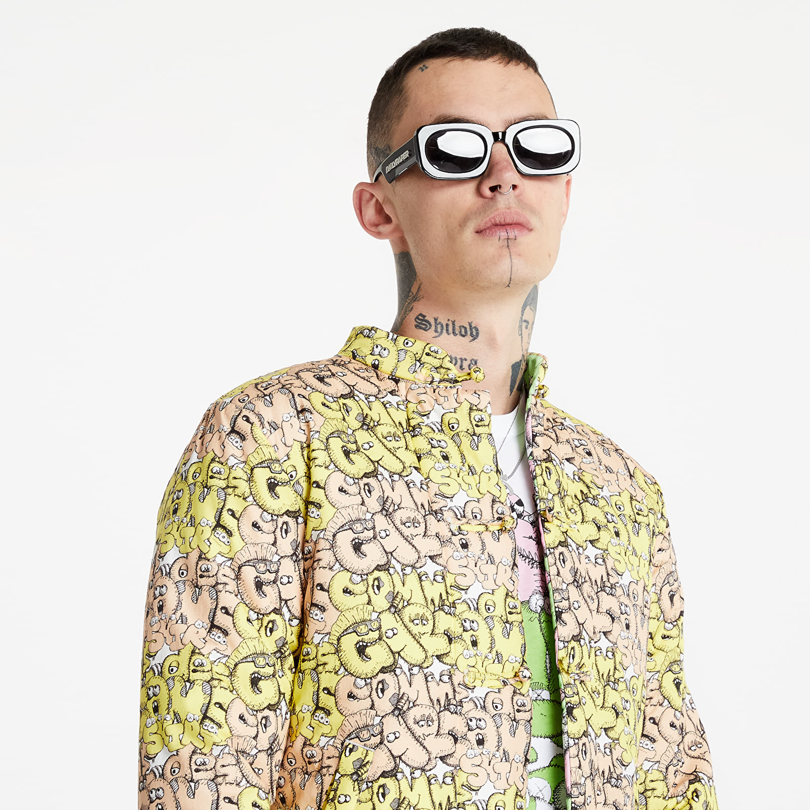 Vestes  Comme des Garçons SHIRT x KAWS Mens Jacket Woven Multi