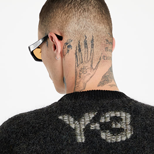 Sweater Y 3 U Ch1 Camo Knit Crew Sweater