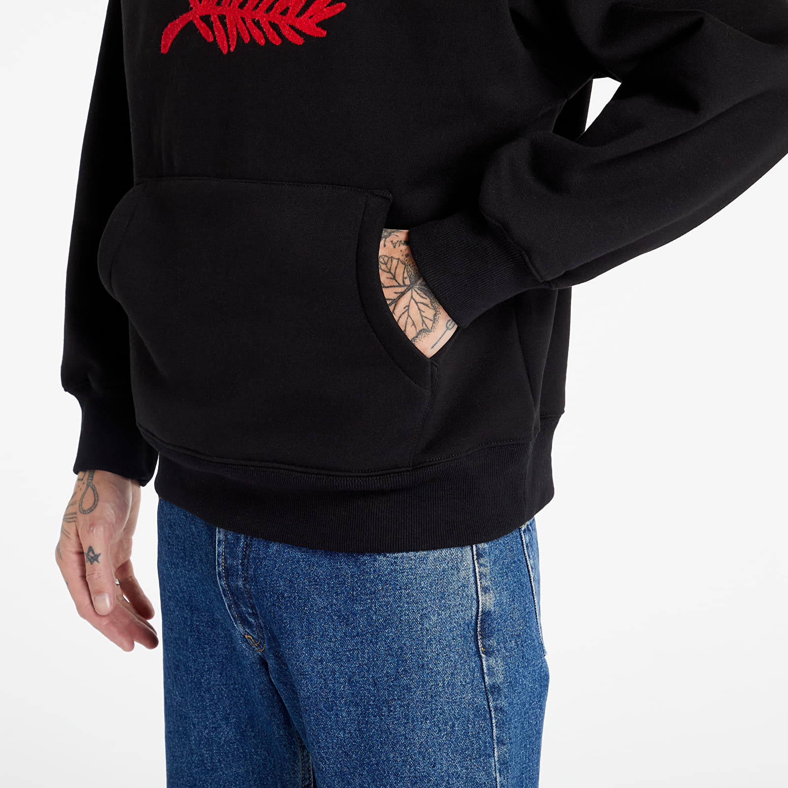 Hoodies en truien PLEASURES Film Hoody Black