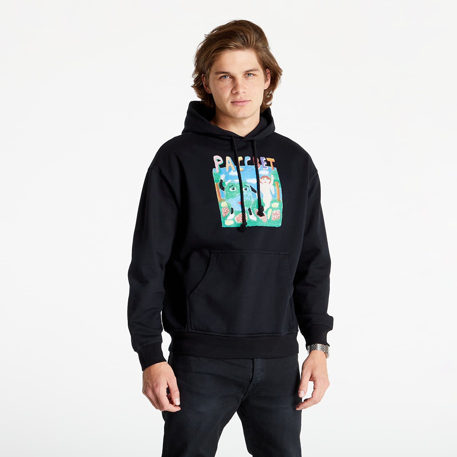 Hoodies and sweatshirts PACCBET Cotton Worldpeache Hoodie Knit Black |  Footshop