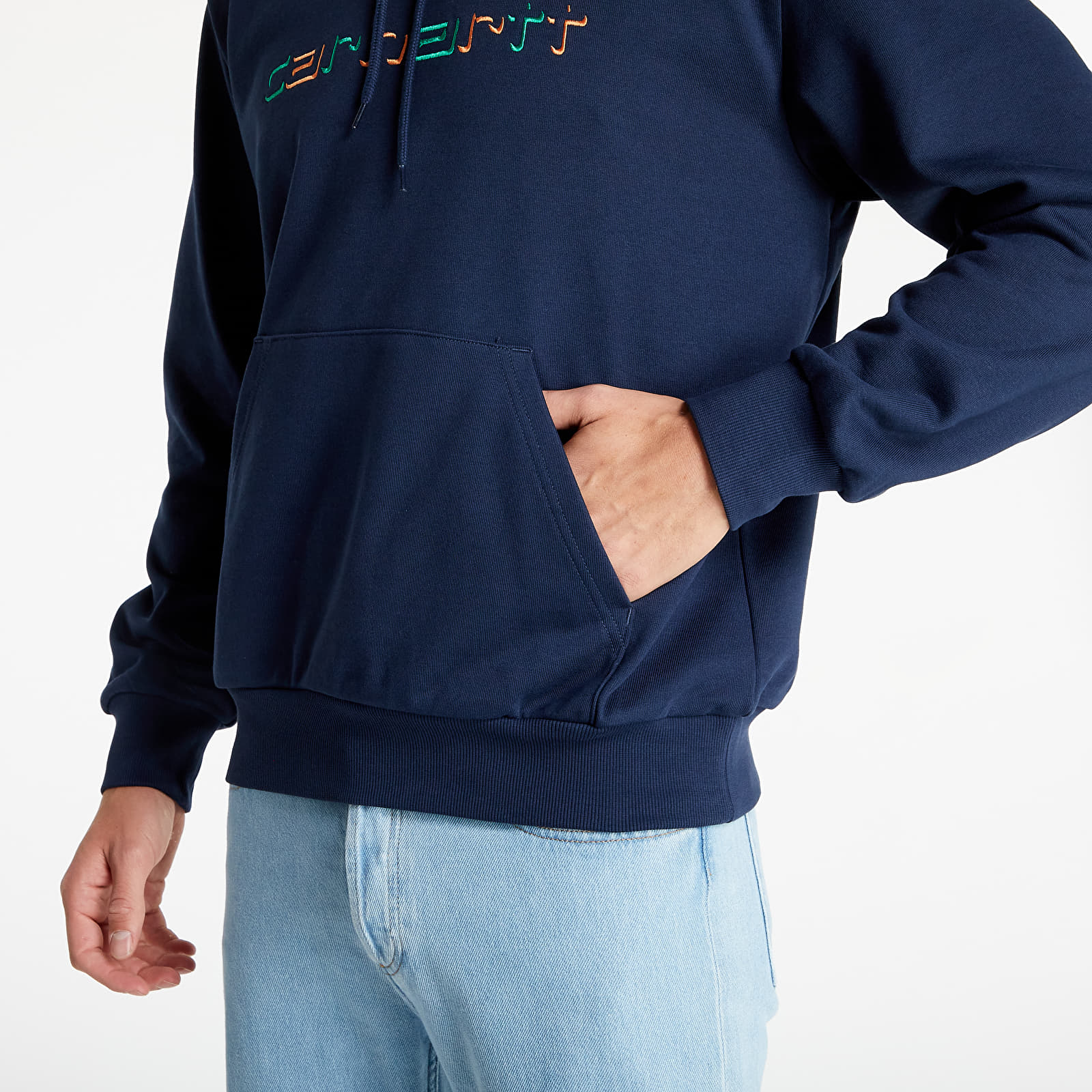 Hoodies and sweatshirts  Carhartt WIP Shadow Script Hoodie Blue