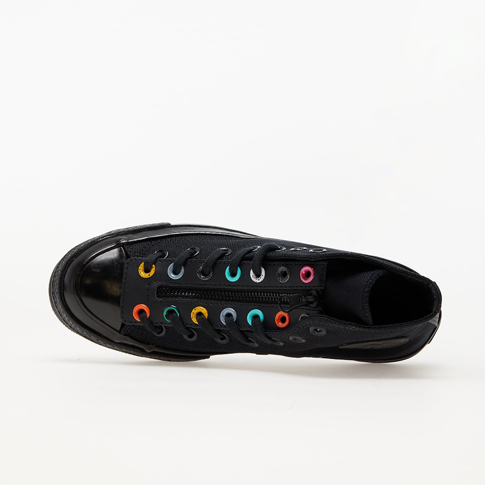 Zapatillas mujer Converse Chuck 70 Canvas Zip Black/ Electric Aqua