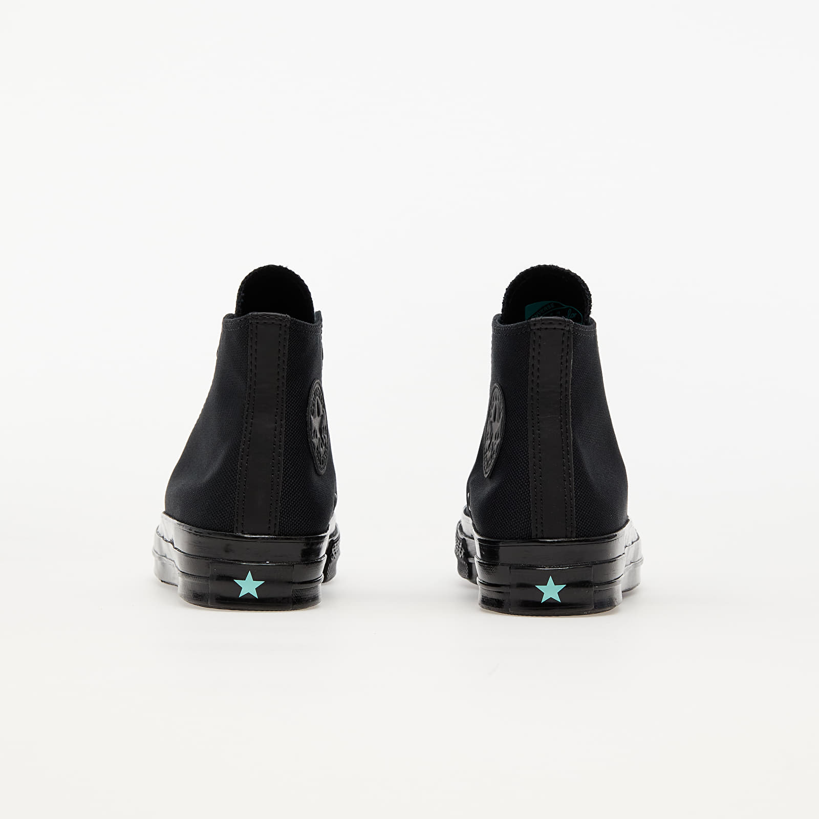 Zapatillas mujer Converse Chuck 70 Canvas Zip Black/ Electric Aqua