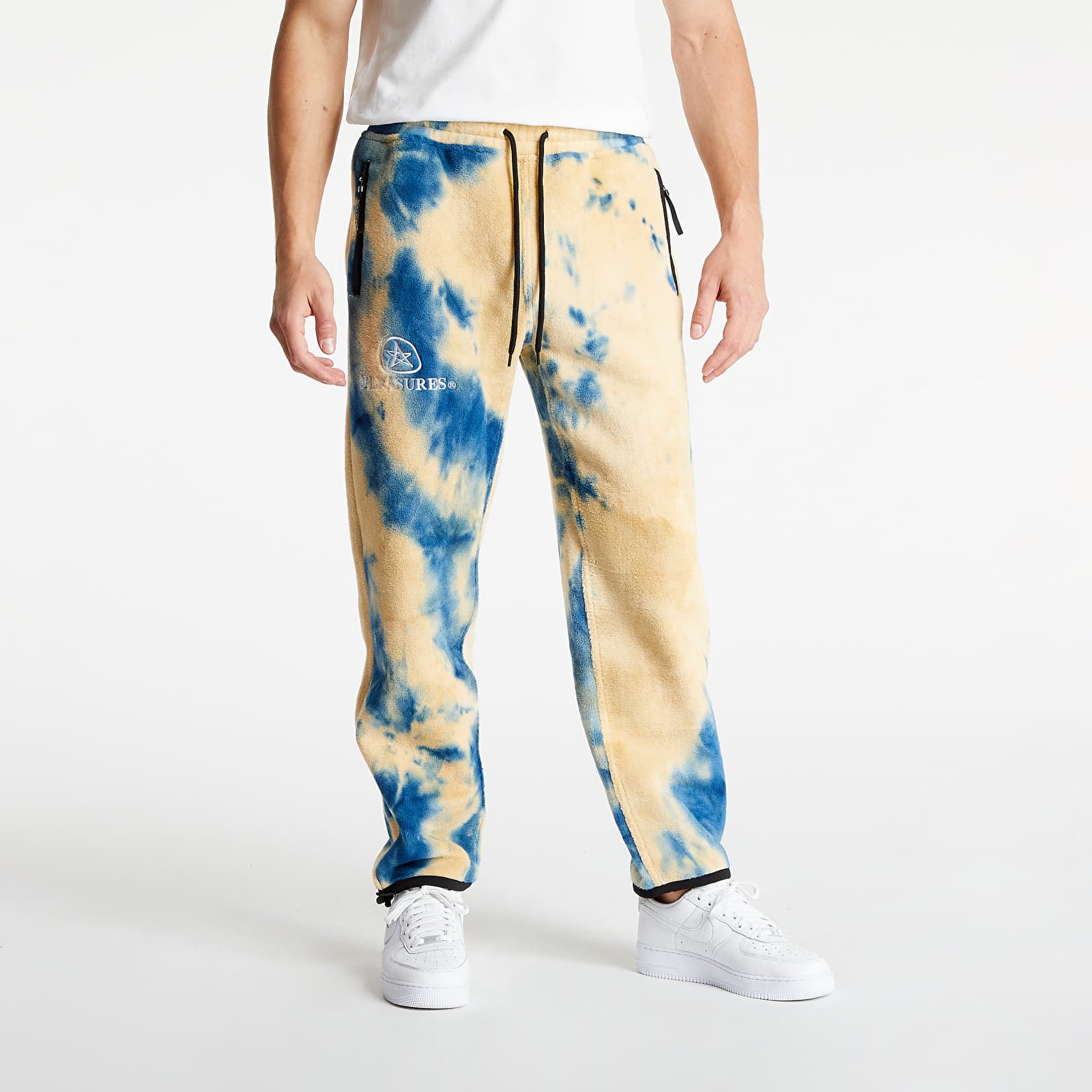 Joggingbyxor PLEASURES Caffeine Polar Fleece Pant Tan