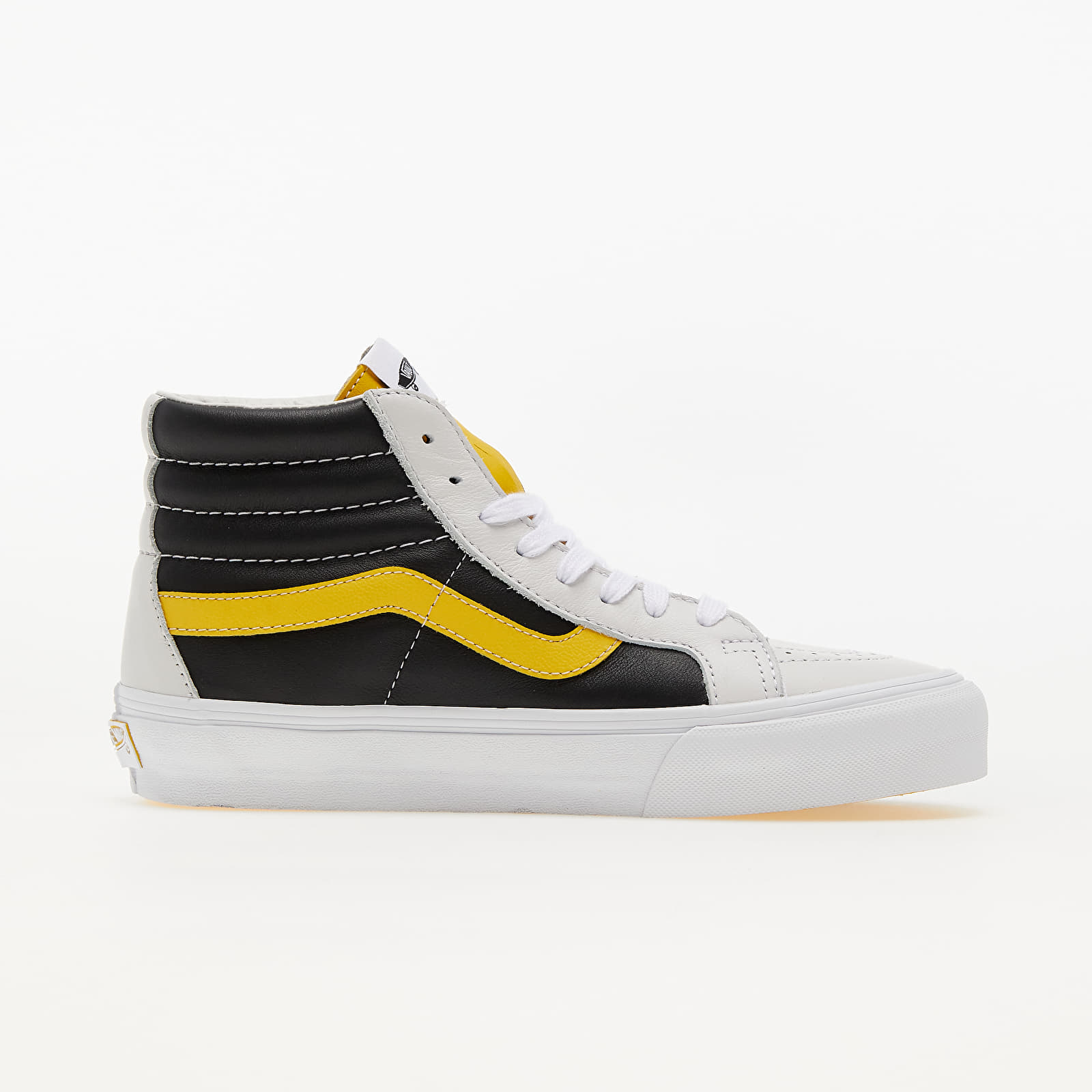 Men's shoes Vans Vault Sk8-Hi Reissue (Leather) White/ Black/ Freesia