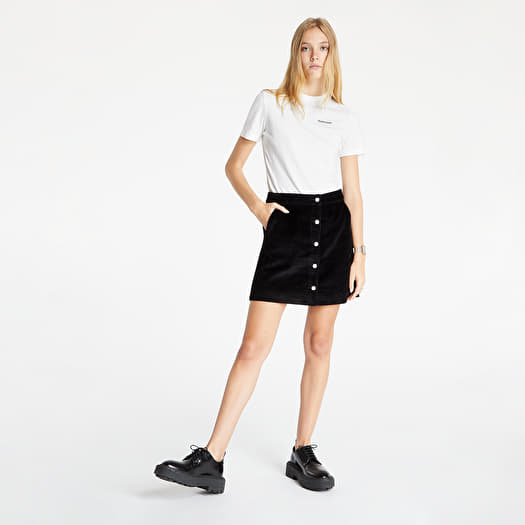 Gonne Calvin Klein Jeans Corduroy Skirt Ck Black Footshop