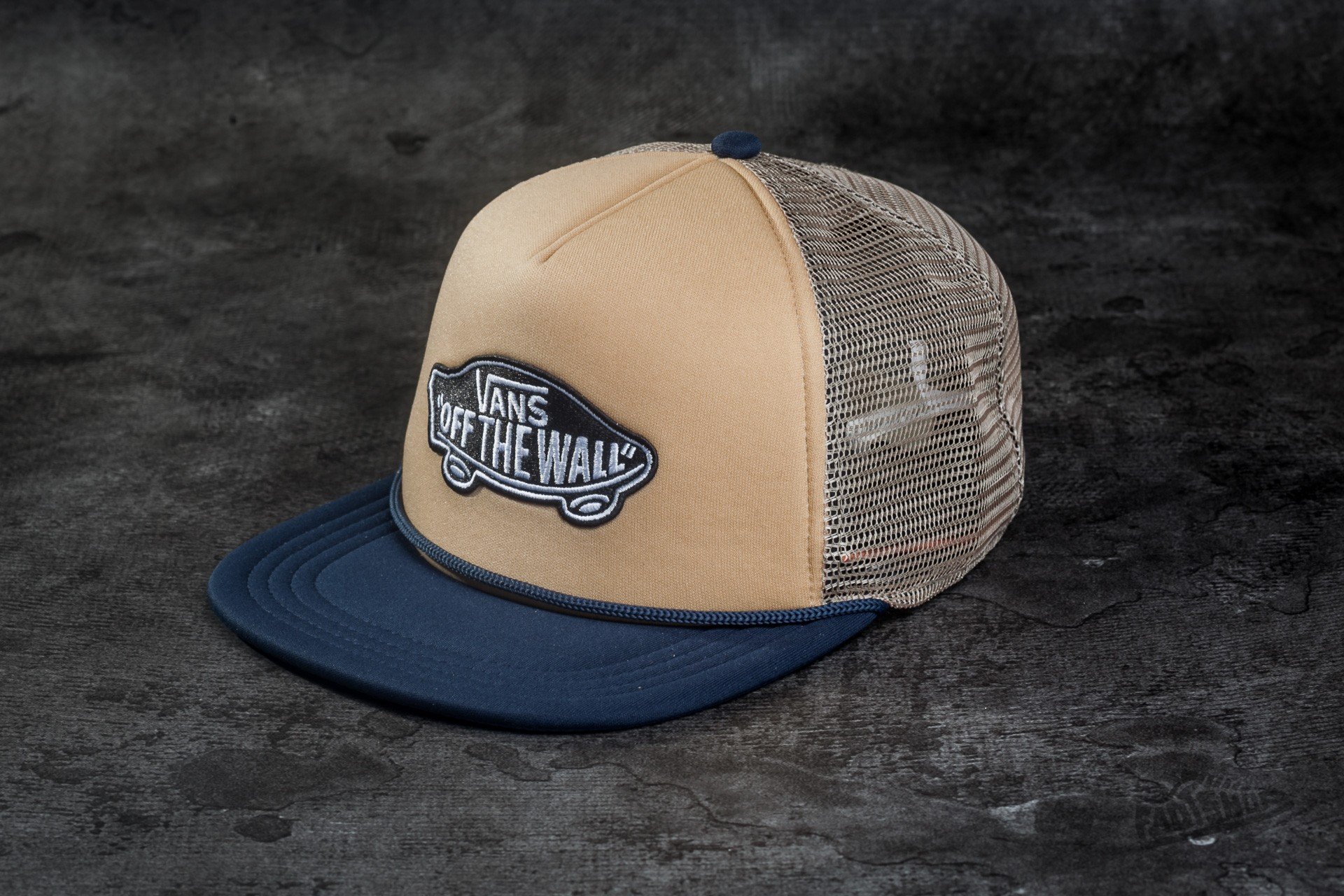 Caps Vans Classic Patch Trucker Khaki/ Dress Blue