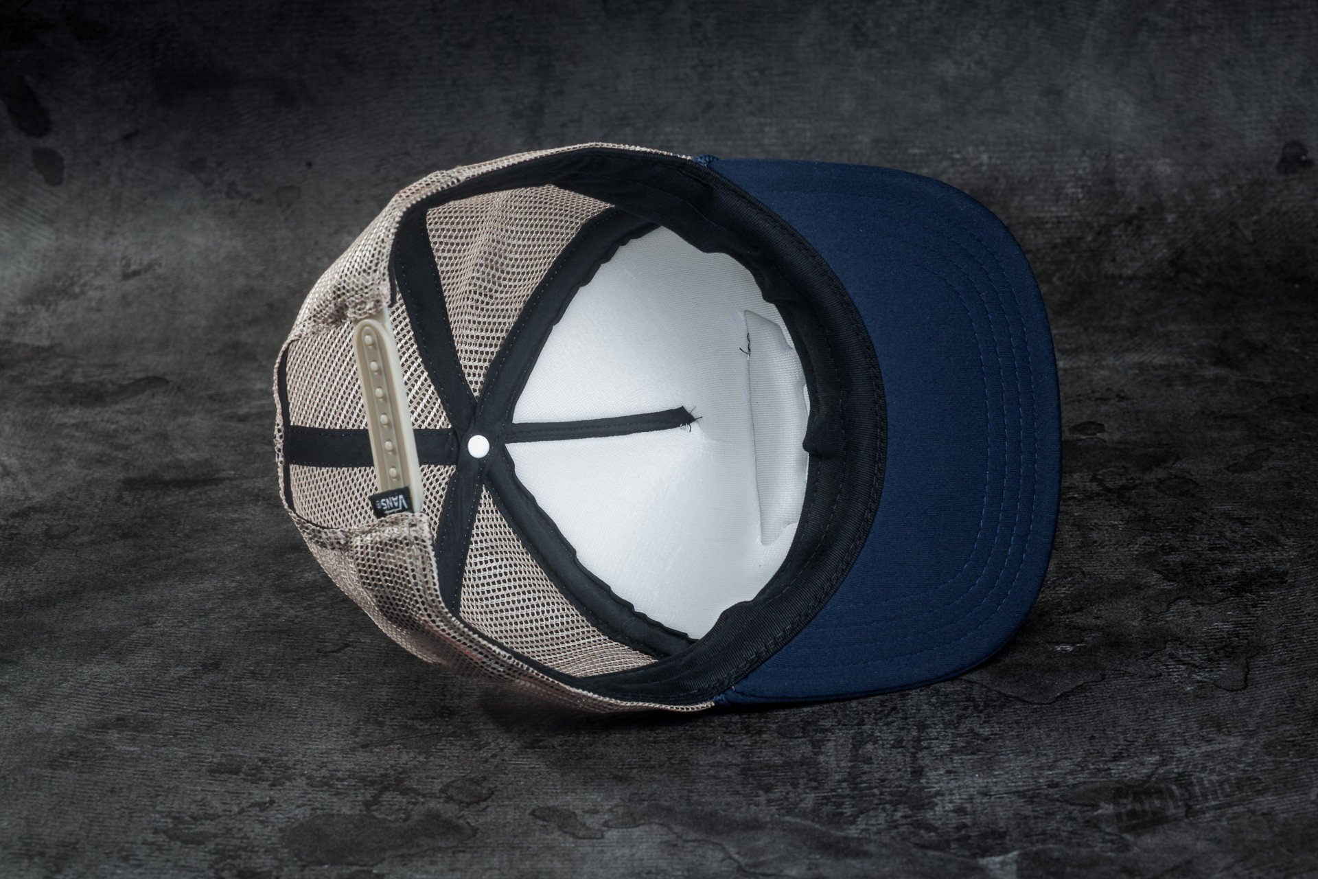 Caps Vans Classic Patch Trucker Khaki/ Dress Blue