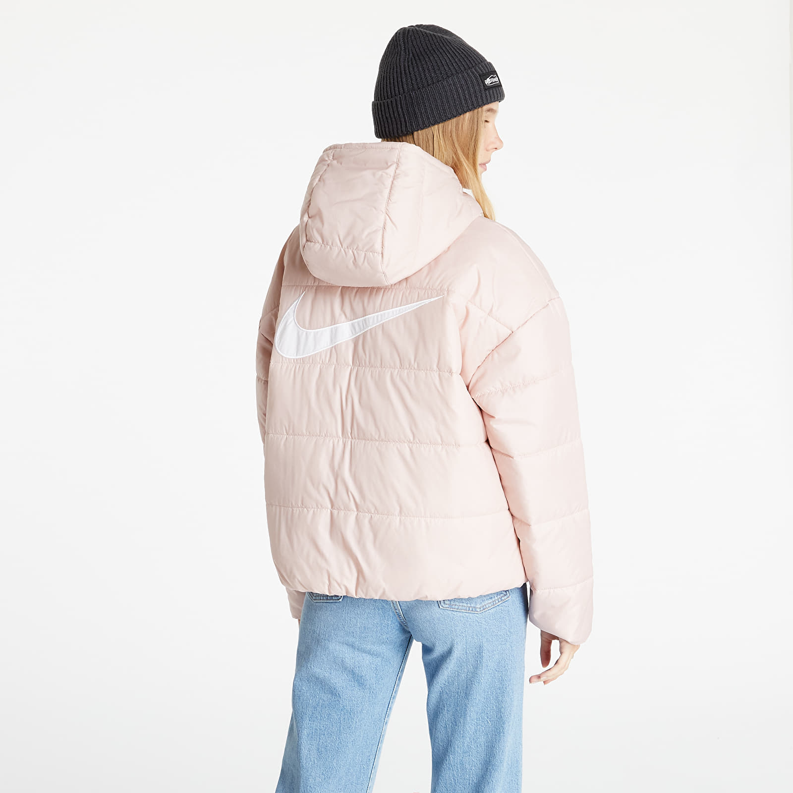 Jackets Nike Women's Therma-FIT Repel Hooded Jacket Pink Oxford/ Black/ White