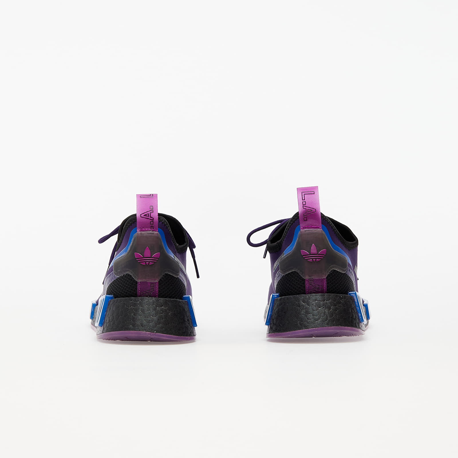 Women s shoes adidas NMD R1 Spectoo W Core Black Dark Purple Bold Blue Footshop