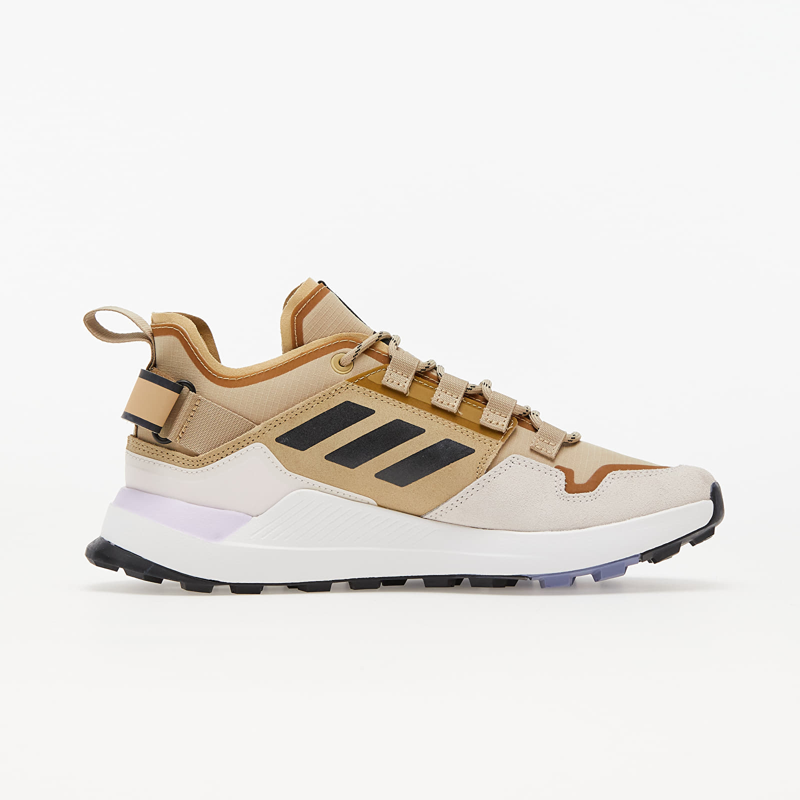 Încălțăminte și sneakerși pentru femei adidas Terrex Hikster W Beige Tone/ Core Black/ Purple Tint