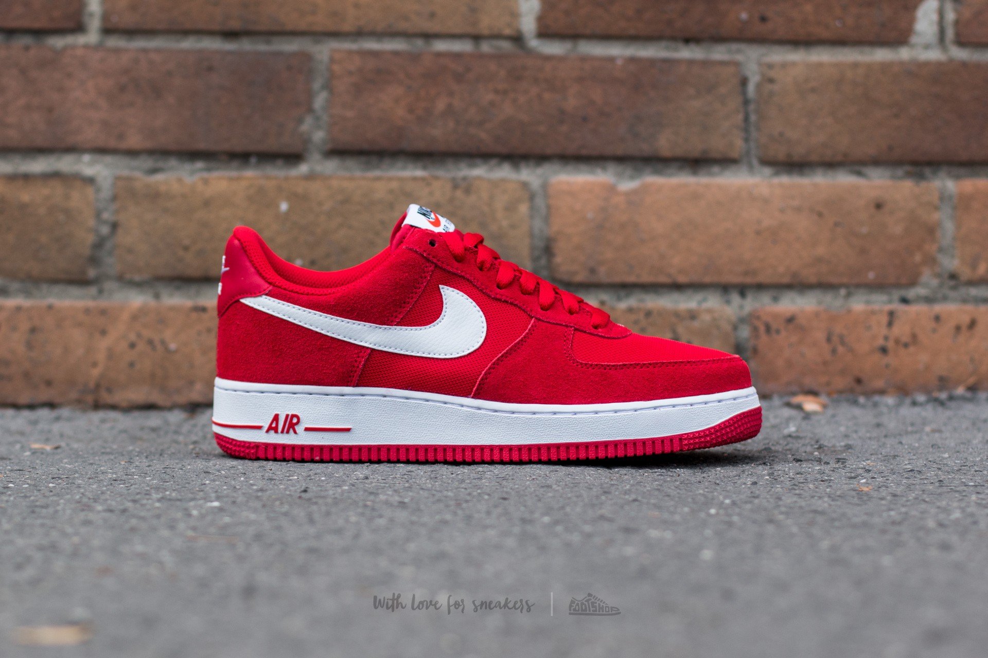 Férfi cipők Nike Air Force 1 Game Red/ White