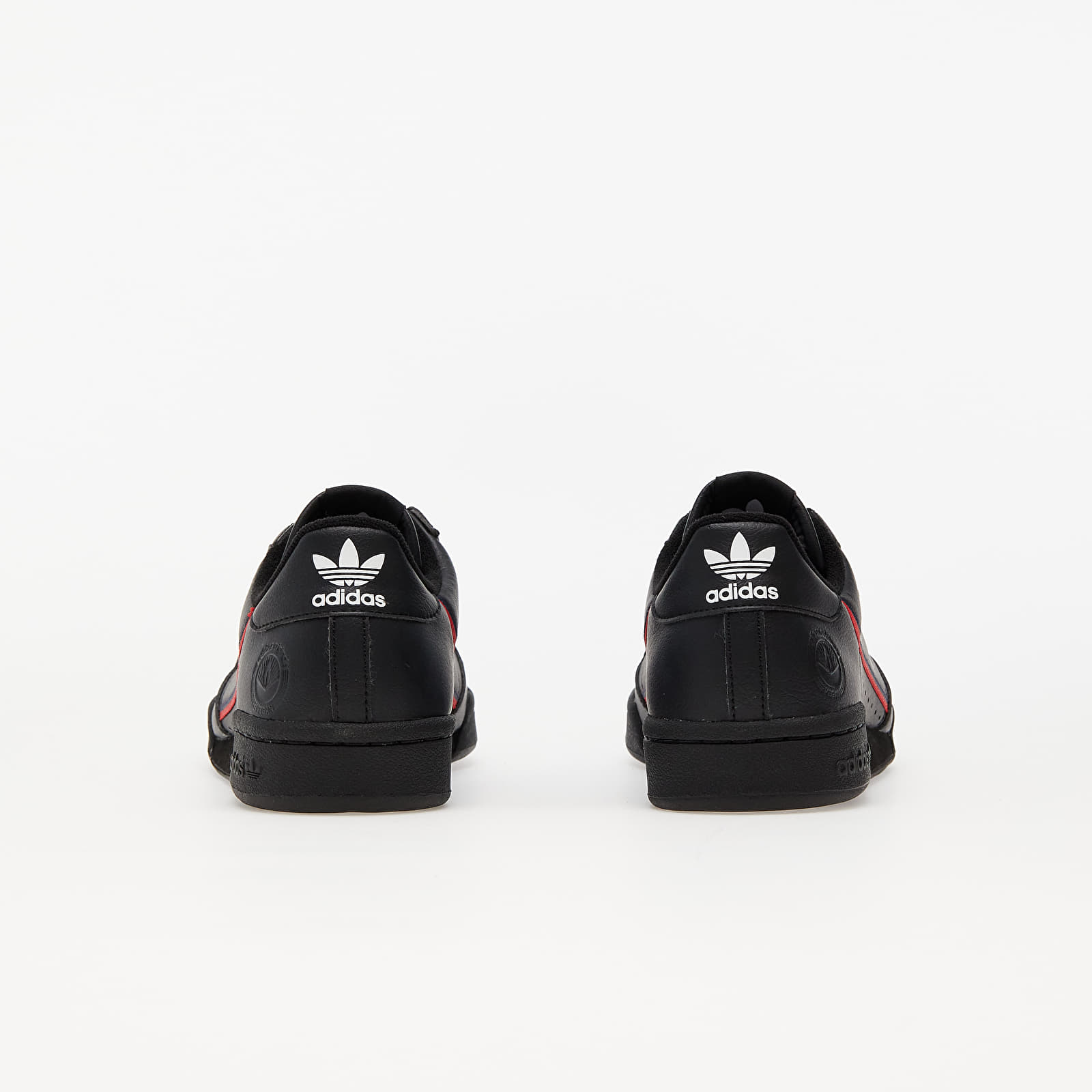 All black adidas best sale continental 8