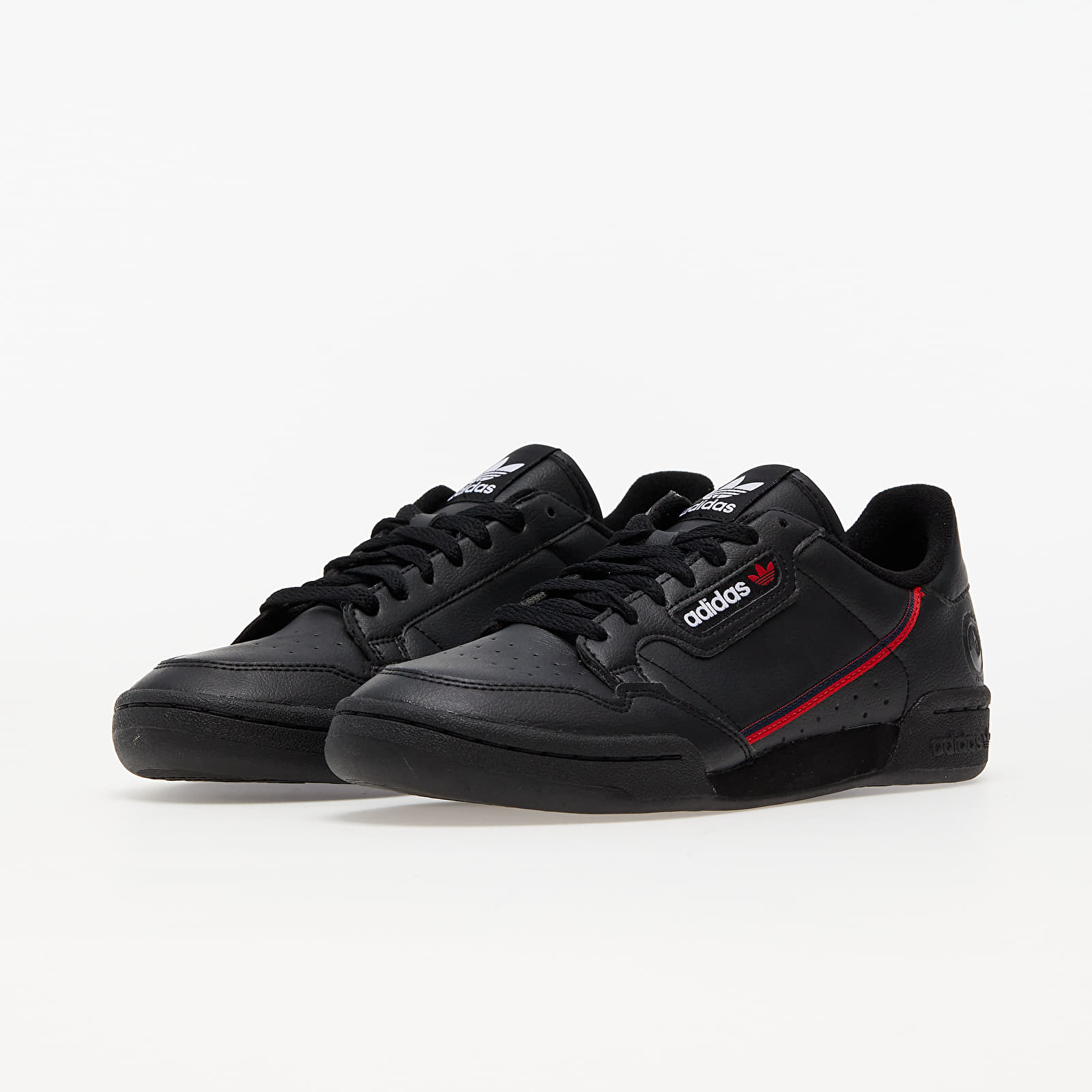 Vīriešu apavi adidas Continental 80 Vegan Core Black/ Collegiate Navy/ Scarlet