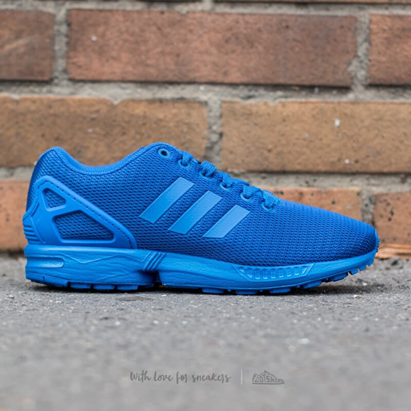 Men's shoes adidas ZX Flux Blue/ Blue/ Bold Blue (S32280) | Footshop