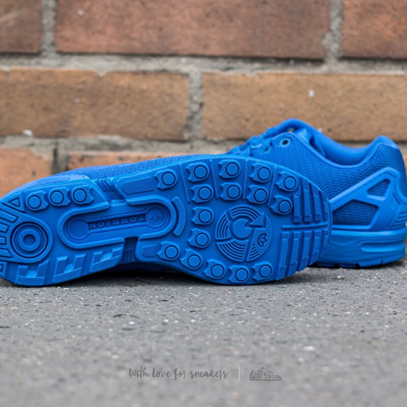 Men's shoes adidas ZX Flux Blue/ Blue/ Bold Blue (S32280) | Footshop