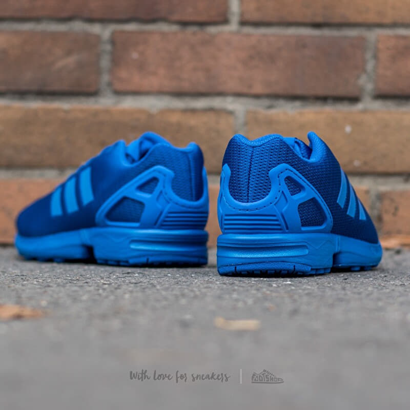 Men's shoes adidas ZX Flux Blue/ Blue/ Bold Blue (S32280) | Footshop