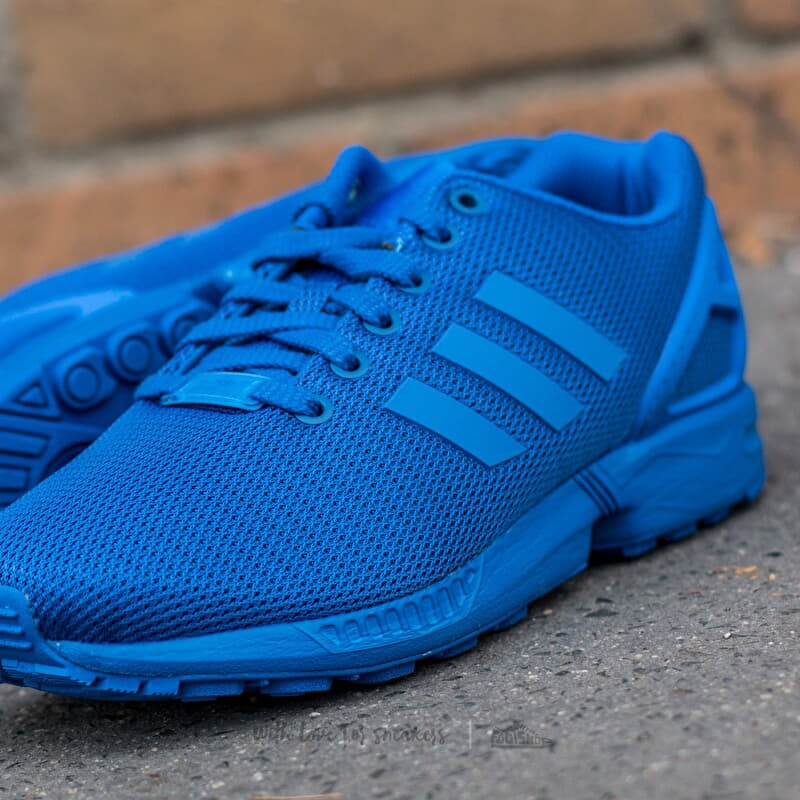 Men's shoes adidas ZX Flux Blue/ Blue/ Bold Blue (S32280) | Footshop