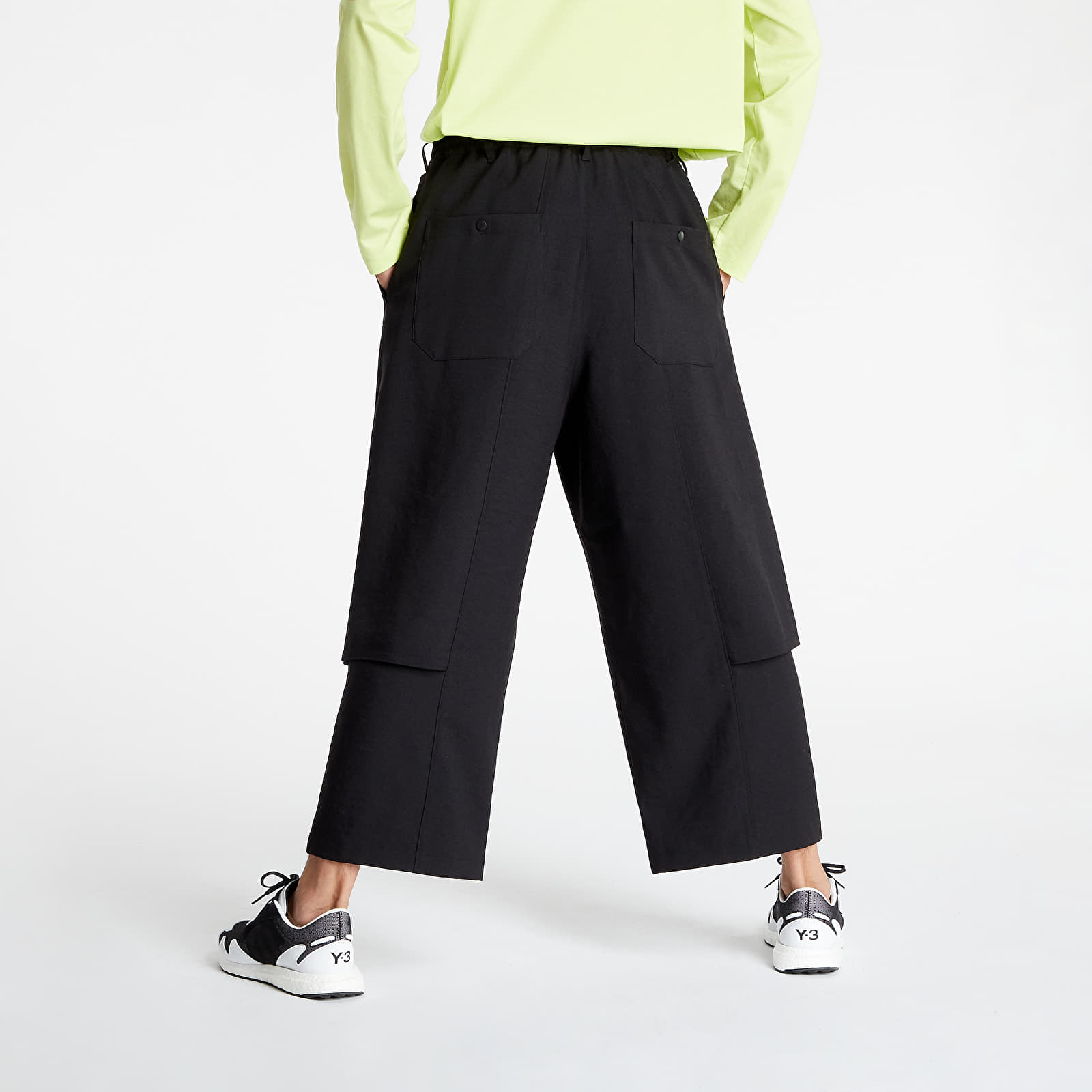 Y3 best sale cropped pants