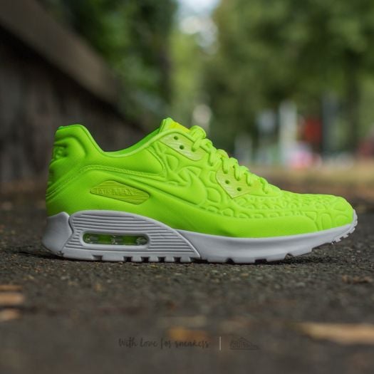 Women s shoes Nike Wmns Air Max 90 Ultra Plush Volt Volt White Footshop