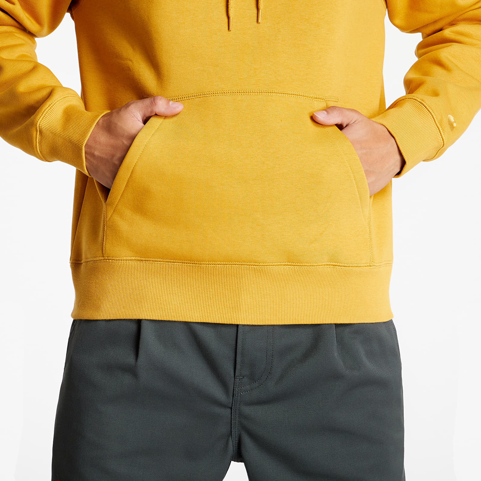 HOODED CHASE - Sweat à capuche regular-fit en coton Jaune HELIOS / GOLD  Homme | Sweat CARHARTT WIP - Ms.Rose