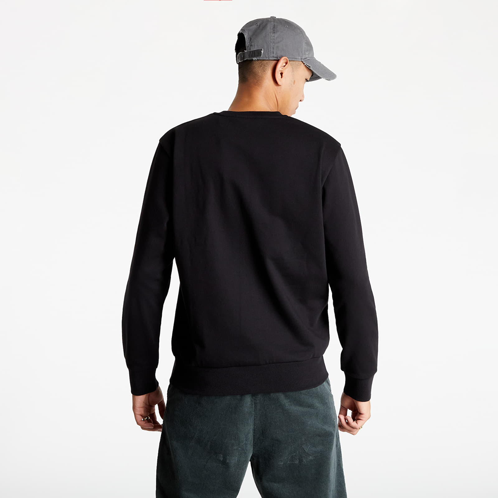 Kapucnis pulóverek és pulcsik Carhartt WIP Script Embroidery Sweat Black/ White