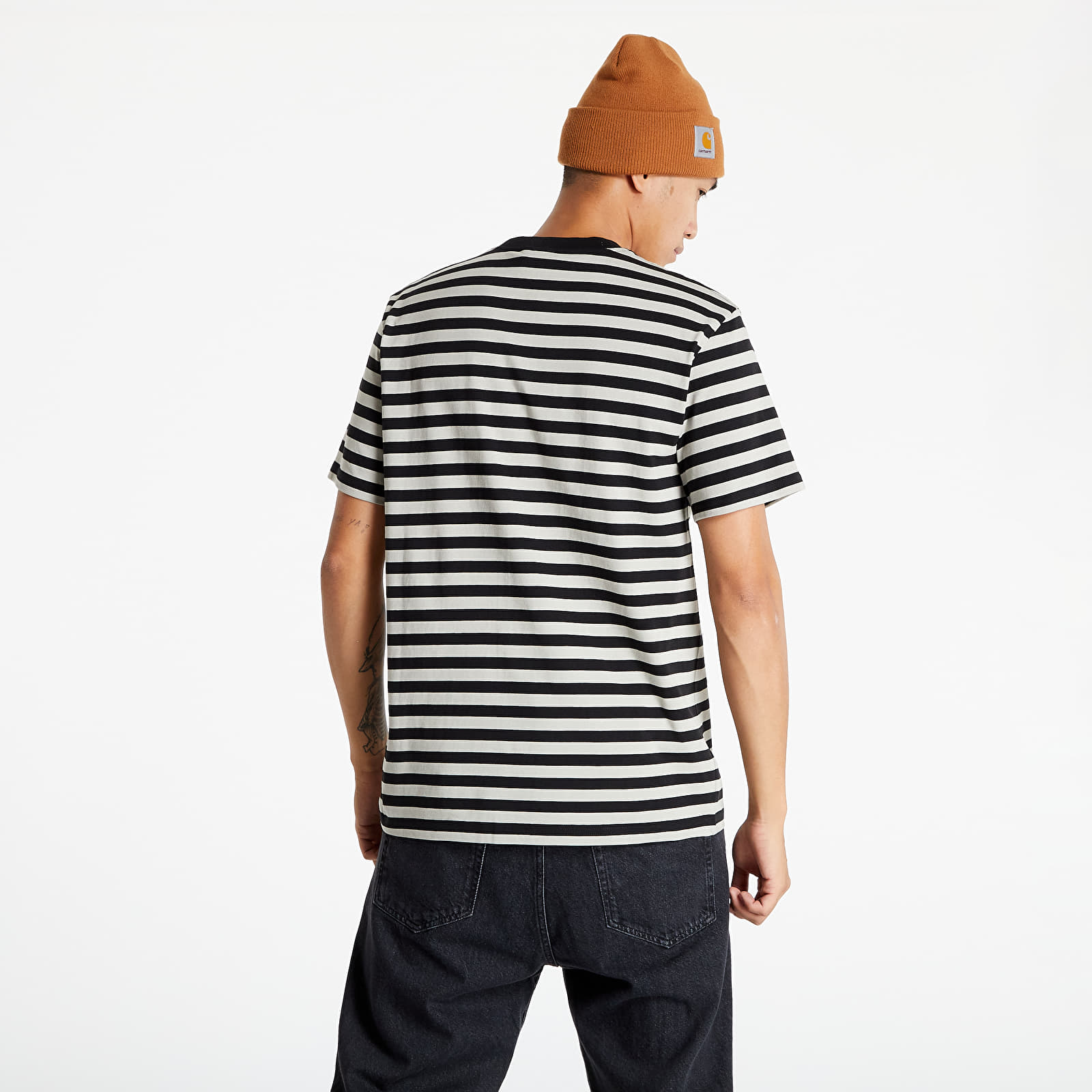 T-shirts  Carhartt WIP S/S Scotty Pocket T-Shirt Scotty Stripe/ Black/ Hammer