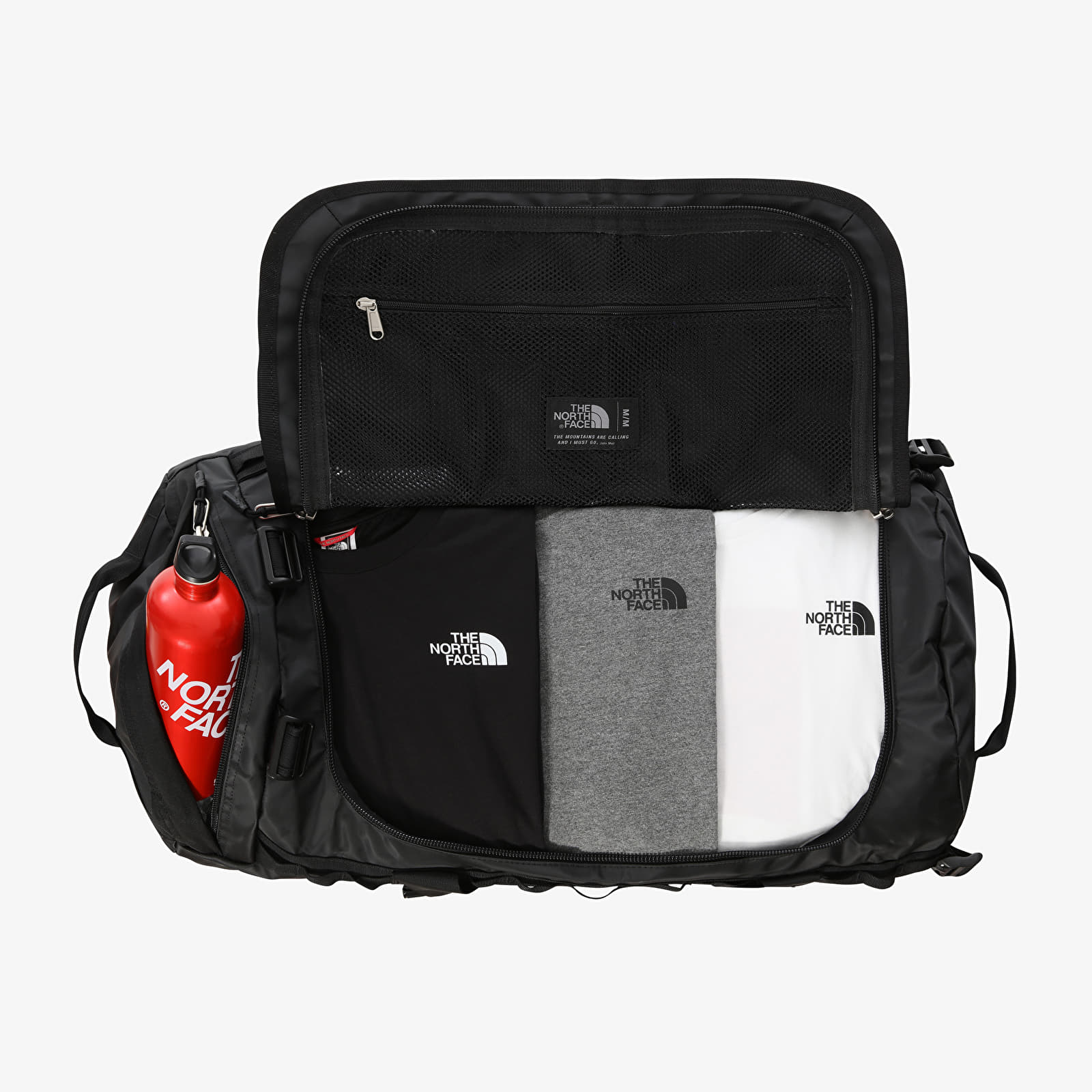 Crossbody bags The North Face Base Camp Medium Duffel Tnf Black/ Tnf White