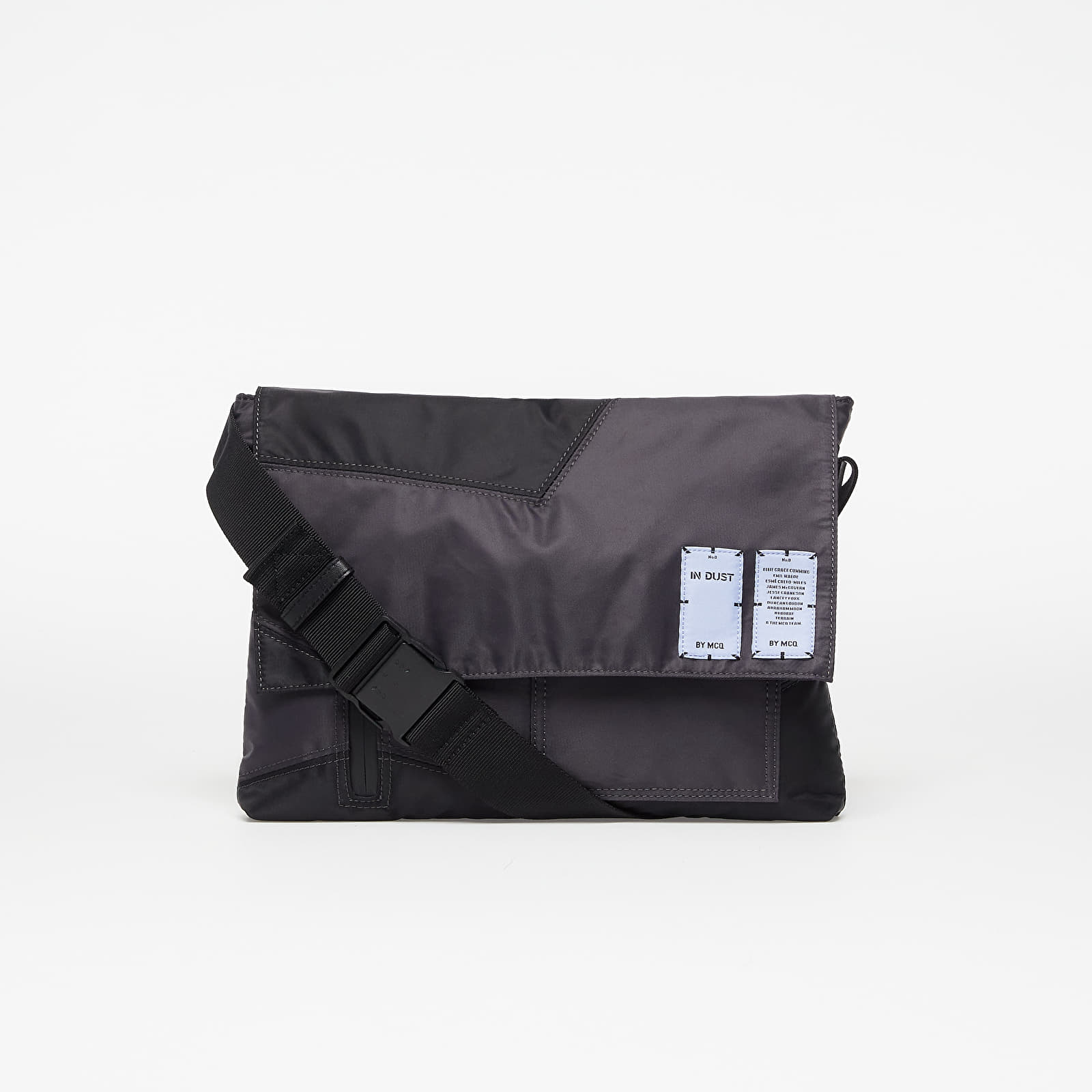 Crossbody bags McQ I1-8 Crossbody Reconstru Black/Cat-Lap