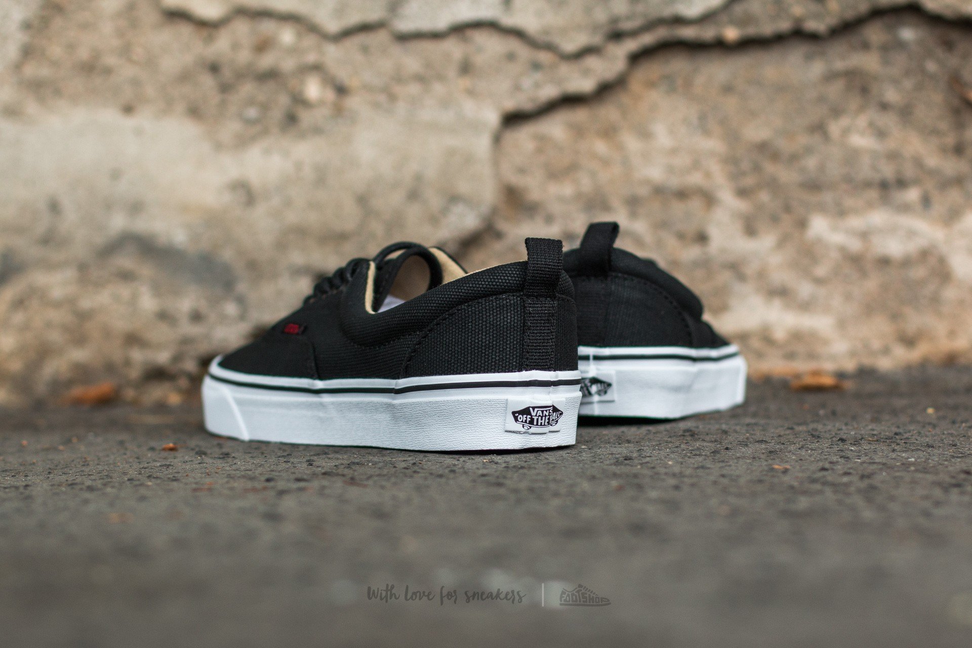Zapatillas Hombre Vans Era PT (Military Twill) Black/ True White