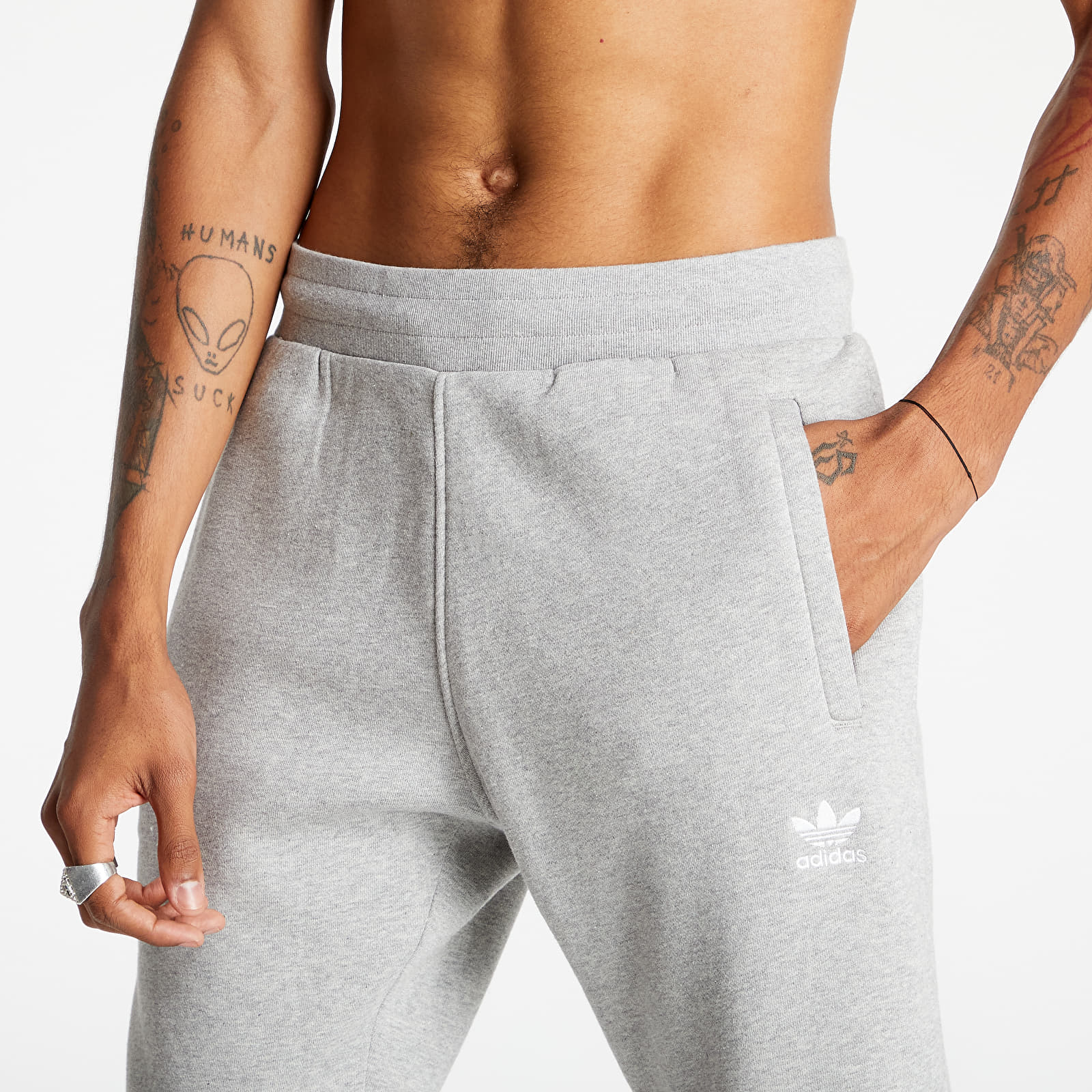 Pantaloni della tuta adidas Essentials Pants Medium Grey Heather