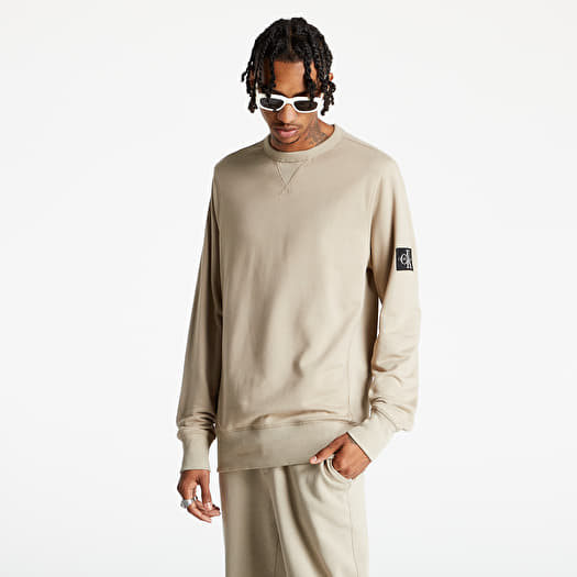 Calvin klein beige sweatshirt shop