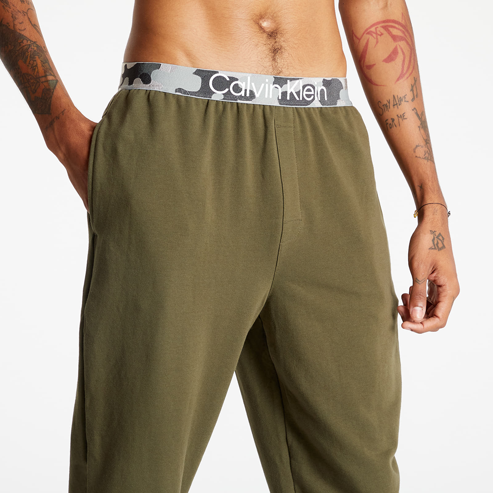 Džínsy a nohavice Calvin Klein Galvanize Lounge Jogger Dusk Green