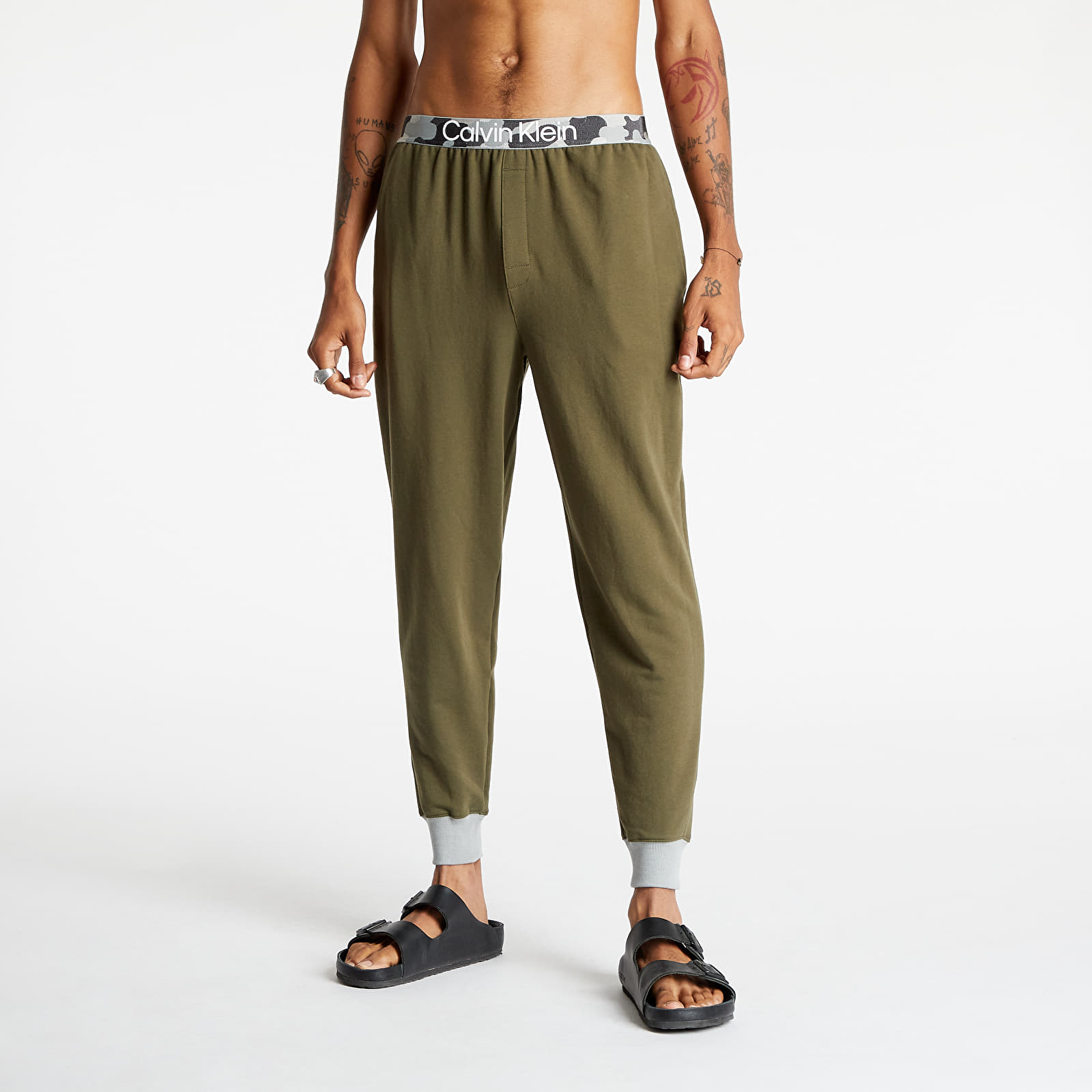 Džínsy a nohavice Calvin Klein Galvanize Lounge Jogger Dusk Green