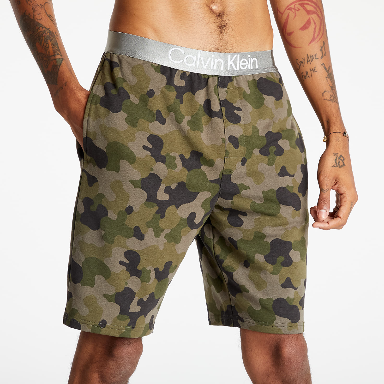 Pantaloni scurți Calvin Klein Galvanize Lounge Sleep Short Camo