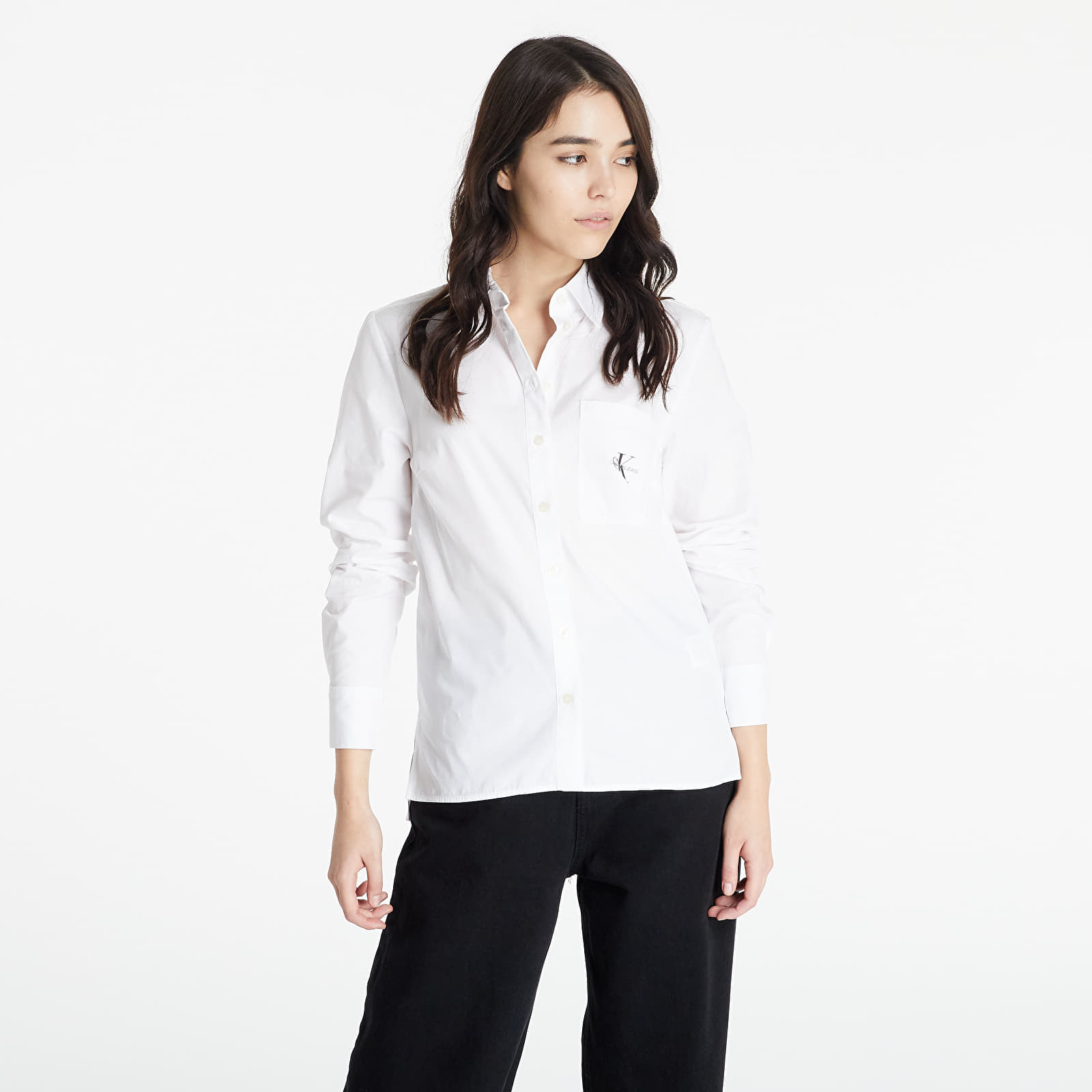 Camisas Calvin Klein Jeans Monogram Shirt Bright White | Footshop