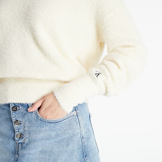Calvin klein fuzzy hotsell sweater