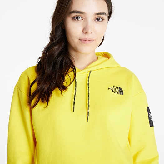 North face yellow sweatshirt store