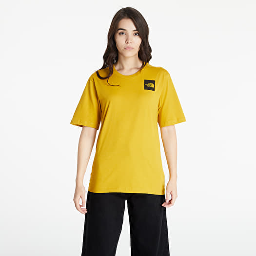 The north face yellow t shirt hotsell